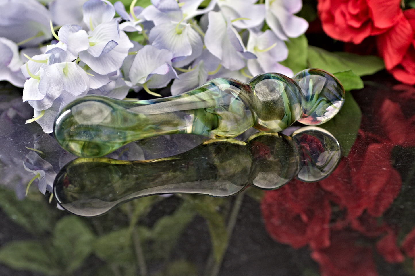 Carved Emerald Opalite