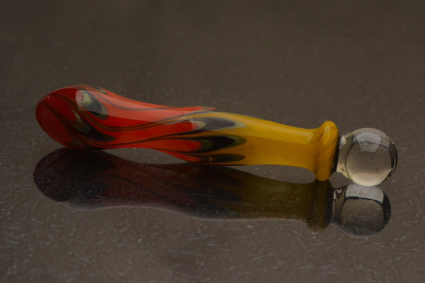 Glass Dildo - Magma