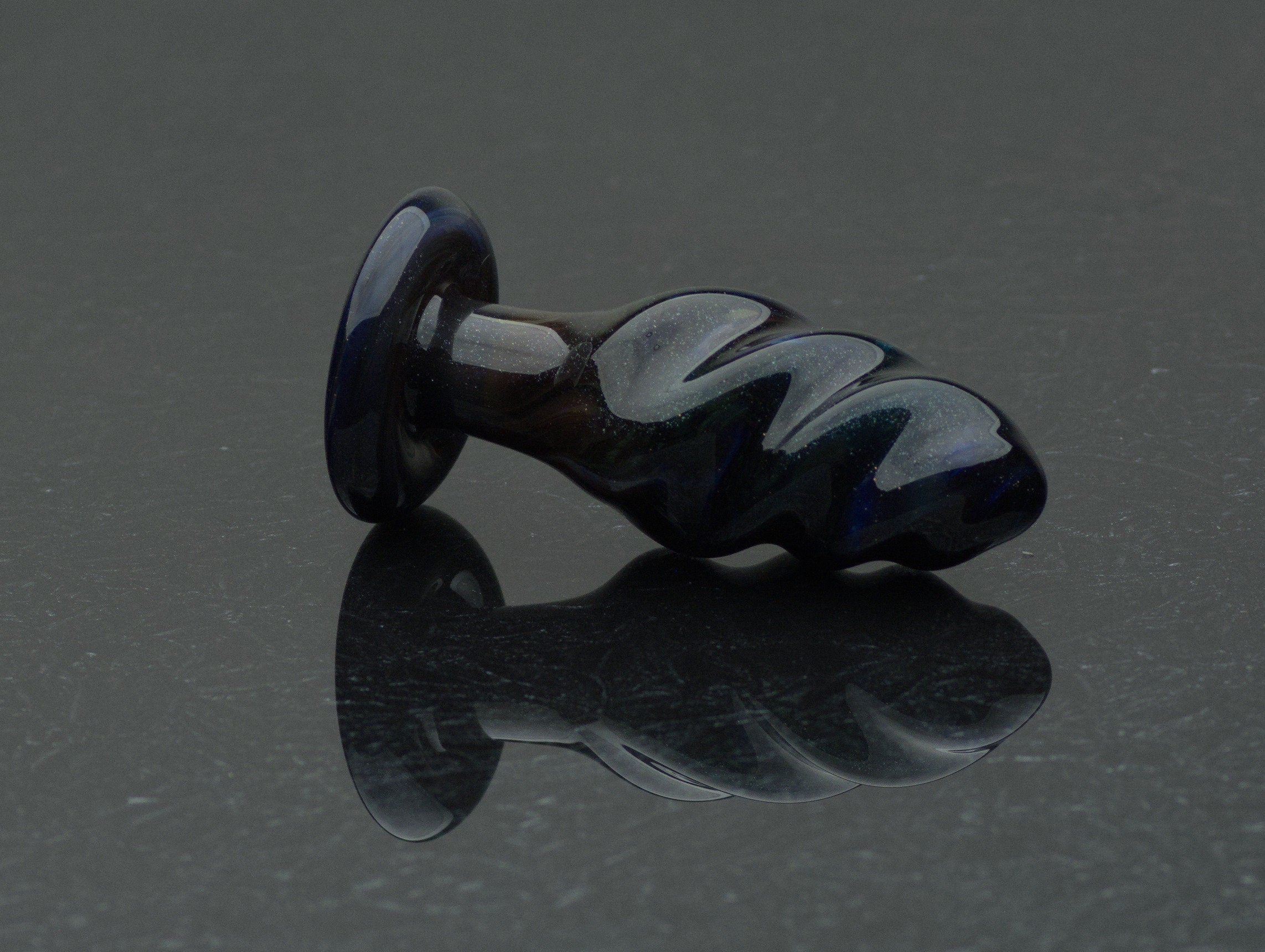 Medium Glass Butt Plugs by Simply Elegant Glass Medium Glass Butt Plugs by Simply Elegant Glass