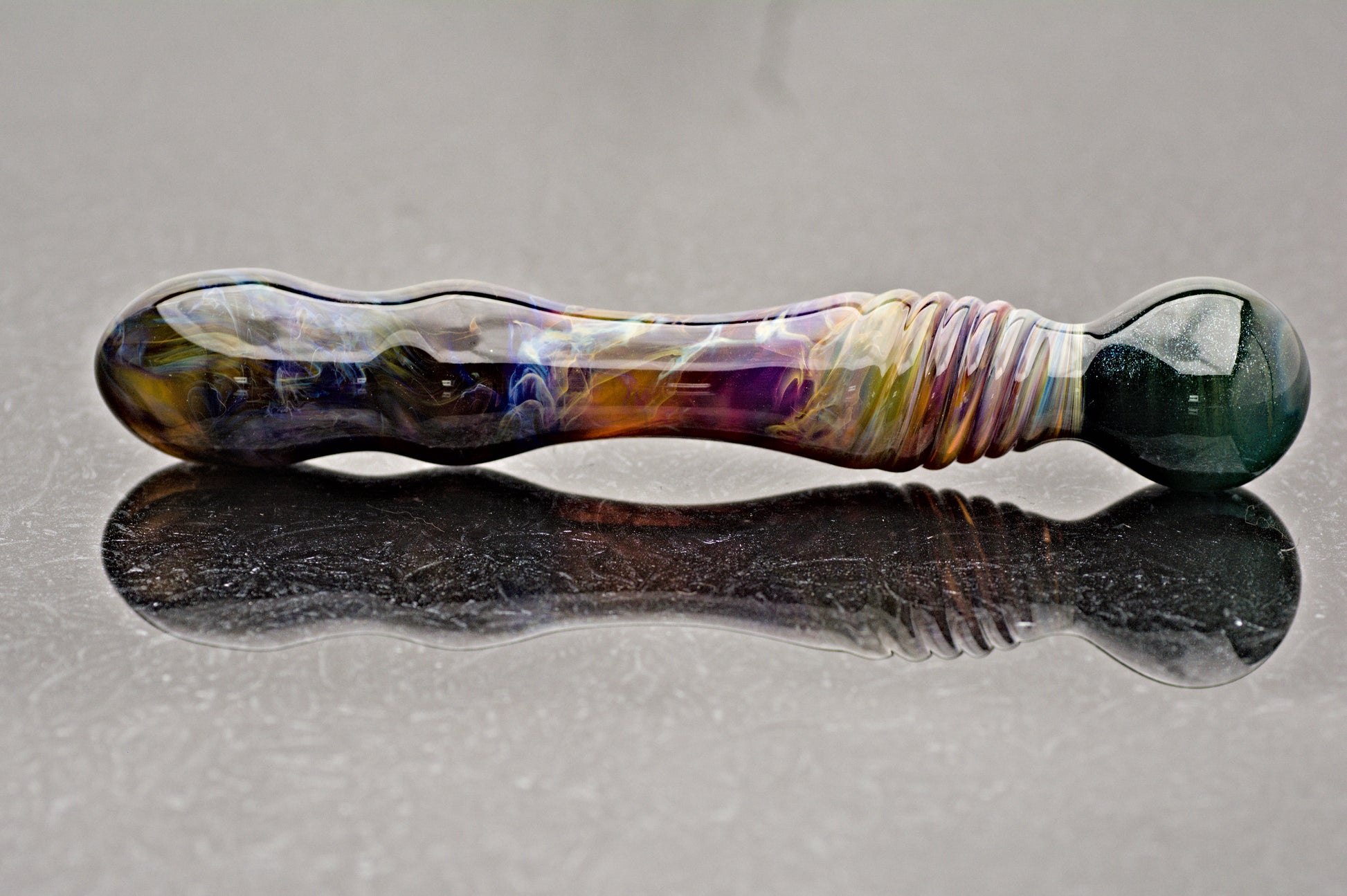 Clarity Seraphic Braid Glass Dildo main image 0