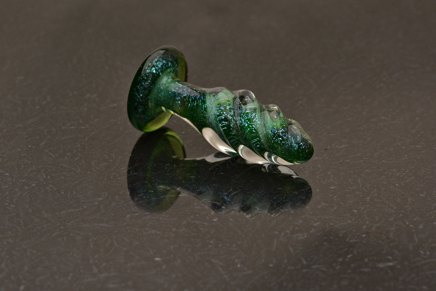 Twisted Emerald Malachite Shimmer