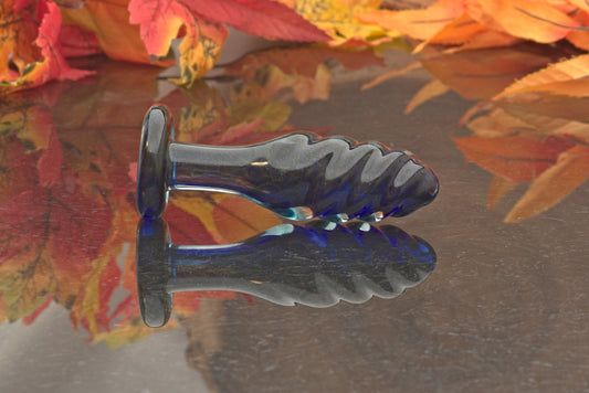 Carved Blue Goldstone